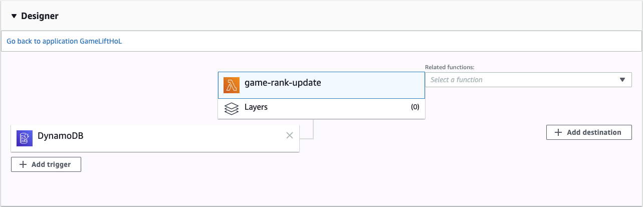 Making Lambda Functions :: Start Full Stack Game with GameLift